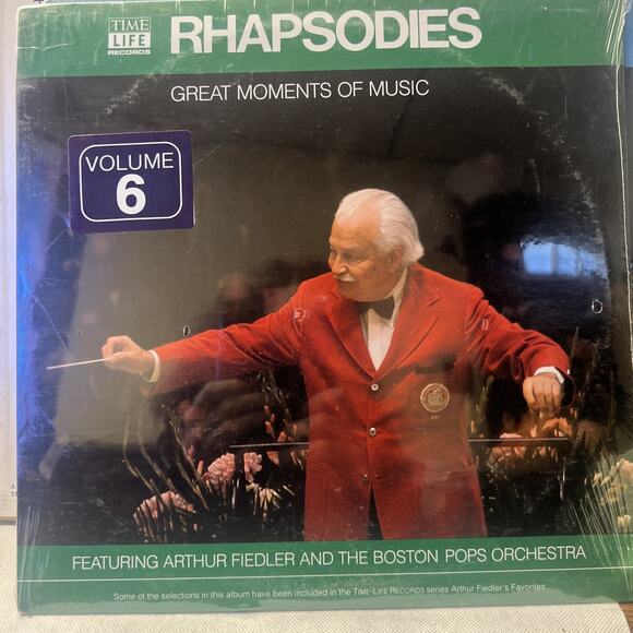 6 Time Life NEW Great Moments Of Music LP Records Arthur Fiedler & Boston SEALED - Picture 6 of 7